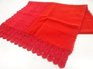 ビロードレース花模様ショール